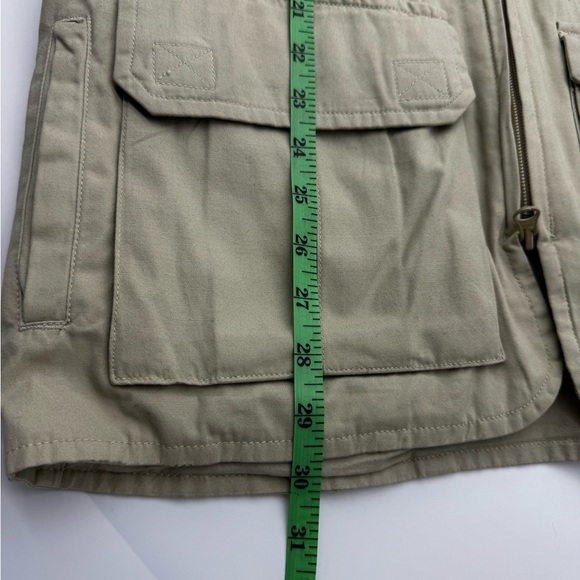 VTG Orvis Khaki Vented Utility Vest with Multiple Pockets Fishing Hunting Medium - Picture 8 of 10